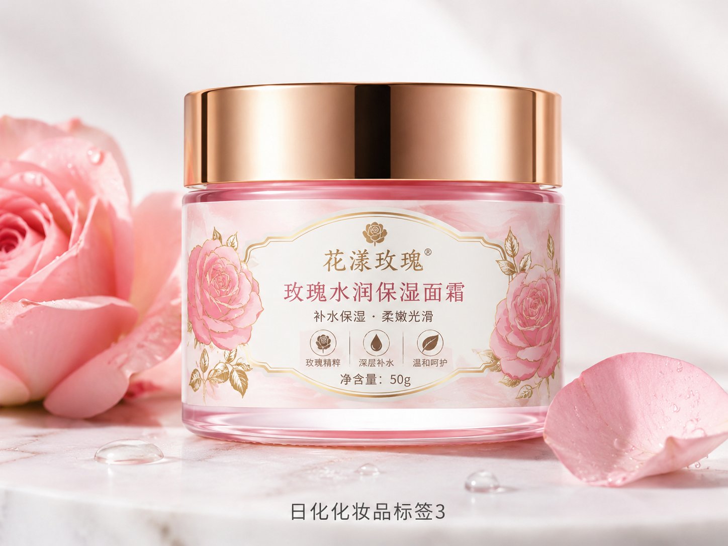 日化化妆品标签